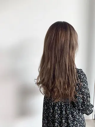 ロング カラー 早稲田/ショート/ 髪質改善/艶カラーのヘアスタイル