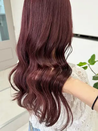 ロング カラー amoretto kiraのヘアスタイル