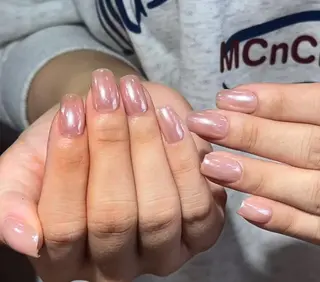 ネイル By moonネイル 🌷ワンホン/韓国風のネイルデザイン
