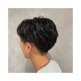 ショート パーマ メンズ YOHEI【メンズ/ パーマ/メンズ特化】のヘアスタイル