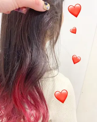 ミディアム カラー 新宿駅近♡個室 ♡関口三都季🌜のヘアスタイル