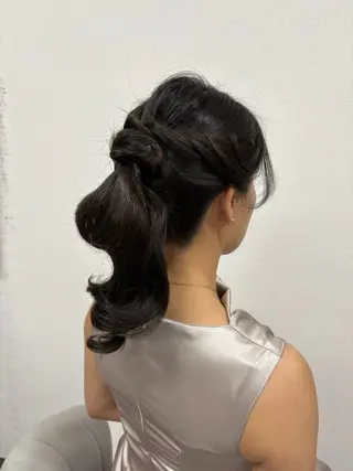 ヘアアレンジ ヘアサロン ミカヅキのヘアスタイル