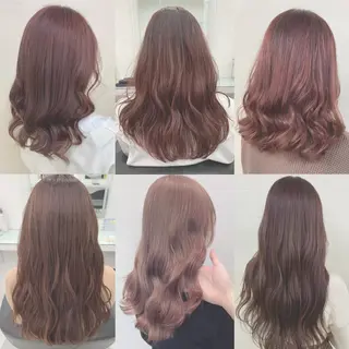 ロング カラー ヘアアレンジ ayaka 🍨のマツエク・マツパデザイン