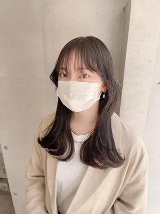 セミロング 泉 堅也のヘアスタイル