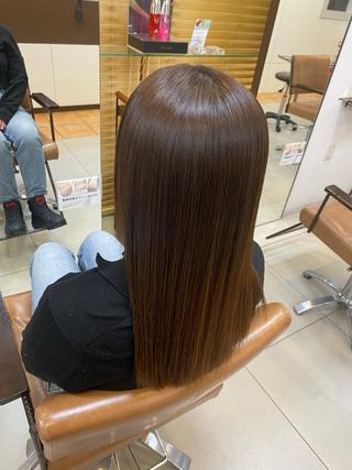 ロング 池田 菜摘のヘアスタイル