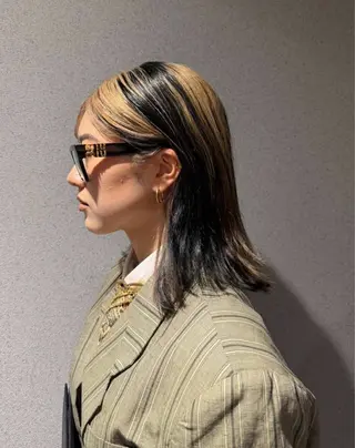 カラー 亀田 魁翔のヘアスタイル