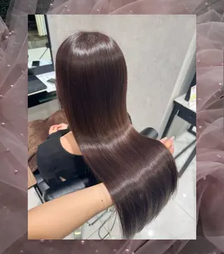 カラー みゆ💖💫透明感 カラー/ヘアアレンジのヘアスタイル