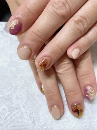 ネイル レイレア ネイルルームのネイルデザイン