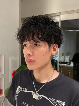 パーマ メンズ 🔥メンズパーマ🔥 鈴木 翔斗のヘアスタイル