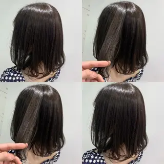 セミロング 🪞透明感カラー🫧 縮毛矯正🥇かずきのヘアスタイル