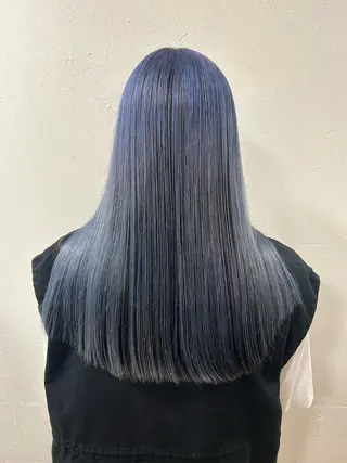 ロング カラー ながの みさきのヘアスタイル