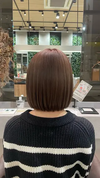 ショート ノンダメージカラー/ ボブ/RINのヘアスタイル