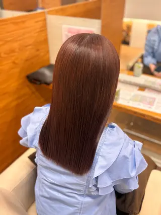 ロング カラー 高橋 杏梓のヘアスタイル