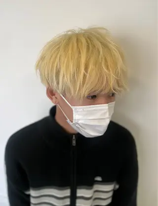 カラー メンズ 【ただの天才 🎨】のヘアスタイル