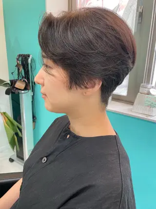 ショート カラー 🫧ショート/ボブ 池袋西口・泡渕✂️のヘアスタイル