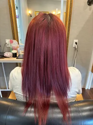 ロング Circus 石原愛里のヘアスタイル