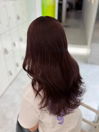 カラー girlな暖色ヘア 🪽🫧ハルナ🎀のヘアスタイル
