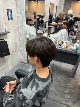 ショート 朝野 錬のヘアスタイル