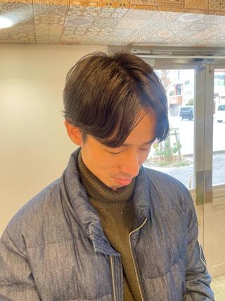 パーマ メンズ 荒牧 絵美のヘアスタイル