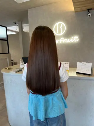 ロング キッズ 透明感カラー🪽/ 個室スパ🫧/はるかのヘアスタイル