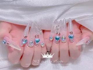 ネイル 長さだし専門店 M2 rikaのネイルデザイン