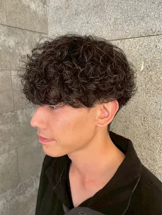 メンズ 三田 真穂のヘアスタイル
