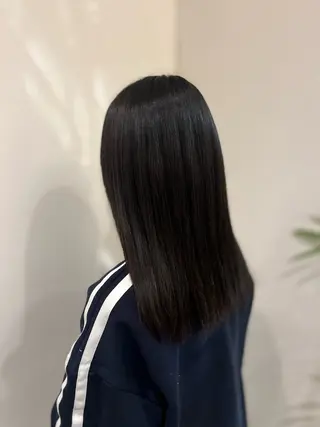 セミロング あいこ .のヘアスタイル