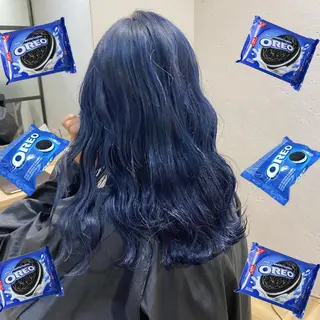 セミロング カラー 色落ちまで可愛い🧚 心斎橋hikaruのヘアスタイル