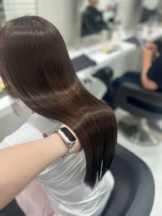 ロング ブリーチありorなし 暖色カラー🎀セナのヘアスタイル