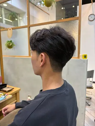 ショート 岡 拓実のヘアスタイル