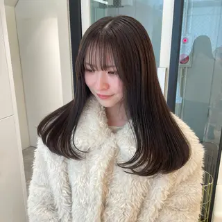 ロング カラー Parve Mix /頓宮 稚愛🤍のヘアスタイル
