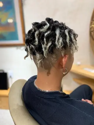 パーマ メンズ 國井 慎吾のヘアスタイル