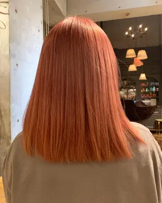 カラー ボブパーマコテ巻き風 パーマNo1深江秀平のヘアスタイル