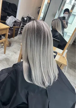セミロング カラー 指名数No.1 /NAOYAのヘアスタイル