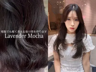 ロング カラー 【艶カラー】 じゅりのヘアスタイル