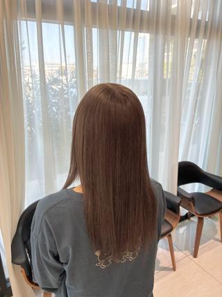 ロング 池田 綾香のヘアスタイル