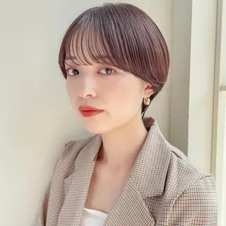 ショート カラー ✨👑お洒落ショート ❣️村上せいな✨のヘアスタイル