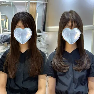 ロング カラー カラー/ヘアセット Nanami💗のヘアスタイル