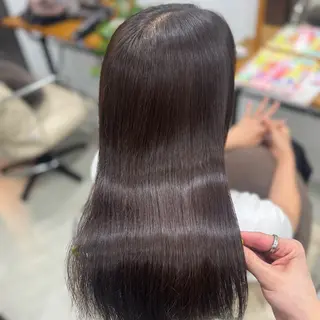 カラー 田島拓海 ボブカット暖色カラーのヘアスタイル