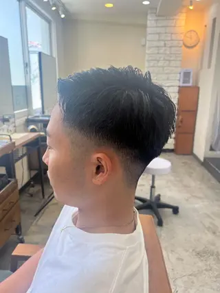 メンズ 才門 真菜のヘアスタイル