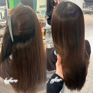 ロング カットモデル/渋谷 ソナのヘアスタイル