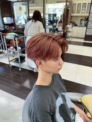 ショート カラー パーマ メンズ 成田No.1 メンズヘア/清和武虎のヘアスタイル