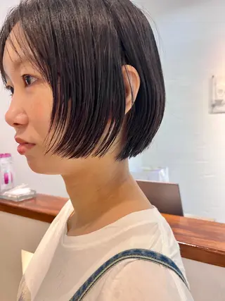 ショート カラー 緒方椋 /学芸大学のヘアスタイル