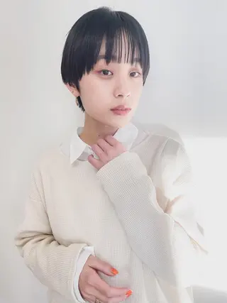 ショート カラー BASSA 下井草店のヘアスタイル