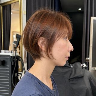 ショート カラー 🌟ショート× 似合わせ🌟ナオヤのヘアスタイル