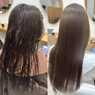 ロング 美髪矯正・髪質改善 【中村吉孝】のヘアスタイル