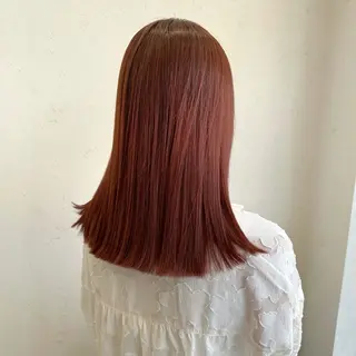 セミロング REON 髪質改善 縮毛矯正のヘアスタイル