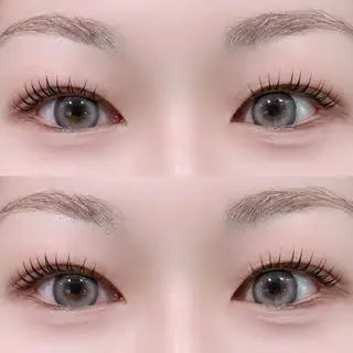 マツエク・マツパ Unefleur LARME soraのマツエク・マツパデザイン