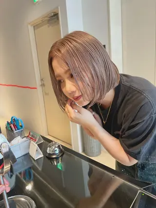 ミディアム 大澤 叶方のヘアスタイル