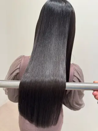 ロング カラー 心斎橋 美髪職人　近江のヘアスタイル